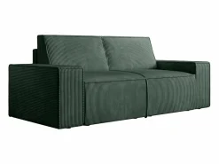 Discount Vente-unique Sofá de 2 plazas de terciopelo verde oscuro AMELIA Verde pino