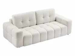 Hot Sofá de 3 plazas en tela bouclé estilo diseño SOPELANA Sofá - 3 Plazas