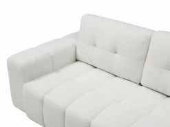 Best Vente-unique Sofá de 2 plazas en tela bouclé . SOPELANA Blanco