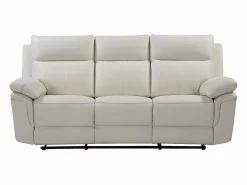 Clearance Sofá de 3+2 plazas relax de piel de búfalo PAKITA Conjunto Sofás