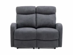Clearance Sofá de 3+2 plazas relax de tela estilo contemporáneo EVELYN Conjunto Sofás