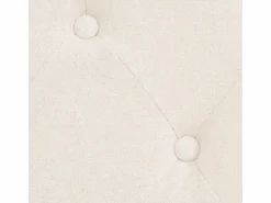 Sale Clicnbuy Sofá de 2 plazas tela crema Blanco