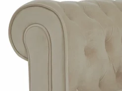 Clearance Sofá de 3 y 2 plazas de terciopelo CHESTERFIELD Conjunto Sofás