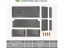 DripeX Sofá de terciopelo de 2 salones, sofá mini dormitorio, con reposabrazos y pies cónicos, una espalda baja - 148.5x78x85cm