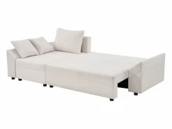 Discount Sofá esquinero convertible y reversible "Vaugirard II" en tejido texturizado - 3 plazas - Sofá Cama|Sofá Rinconera