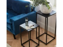Sweeek Sofá estilo escandinavo de terciopelo con patas de madera, 3 plazas