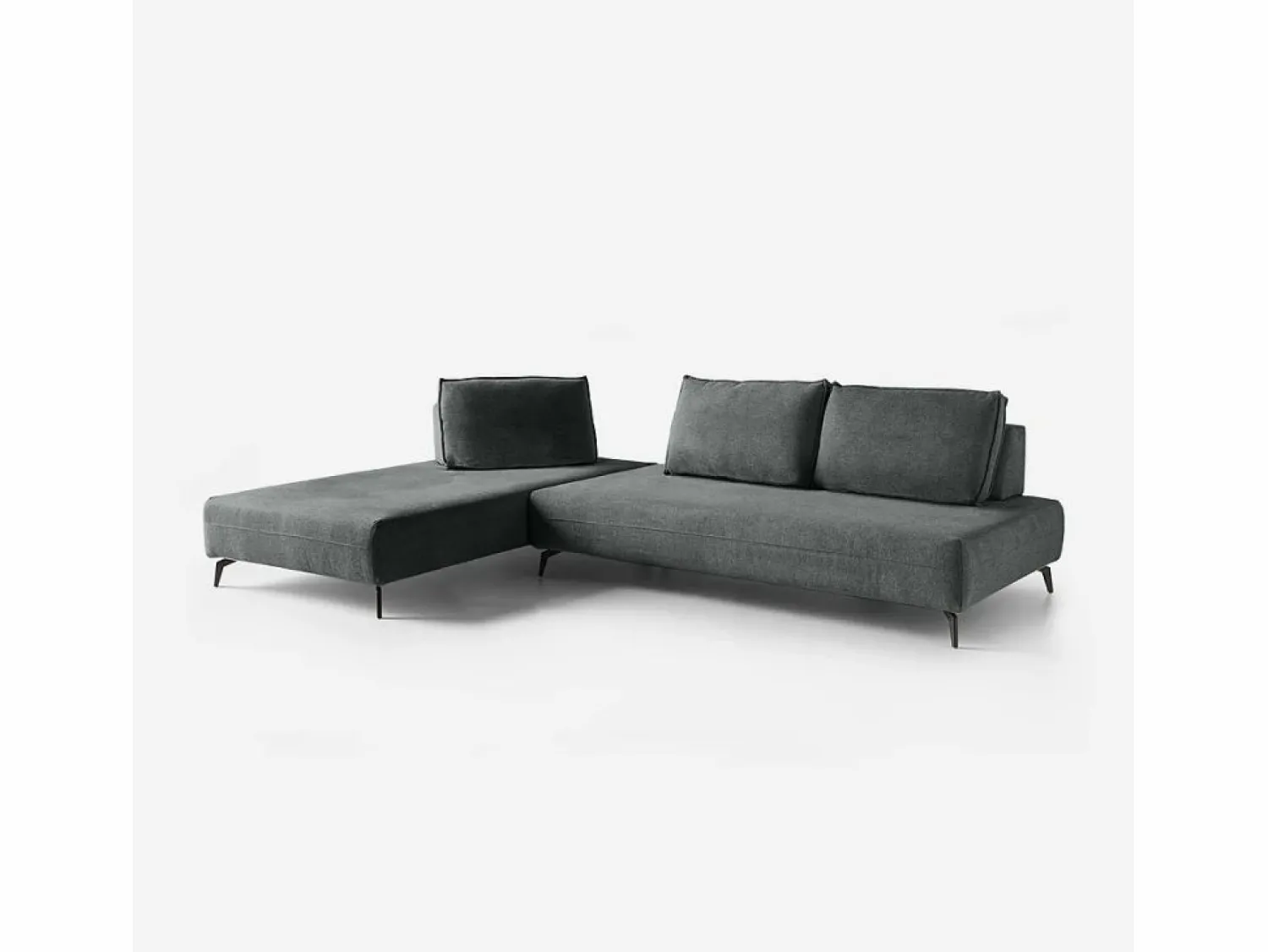 Best AHD Sofá modular 3 plazas desenfundable repelente al agua Campiglio B - Gris