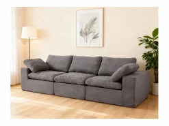 Sofá modular Cloud con espuma certificada, asiento tapizado, color