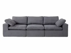 Sofá modular Cloud con espuma certificada, asiento tapizado, color