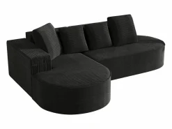 Discount Sofá modular con chaise longue en L, asiento profundo, relleno de espuma comprimida, Sofá Modular