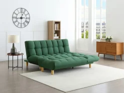 Best Vente-unique Sofá modular convertible de tela ESTEBAN Verde
