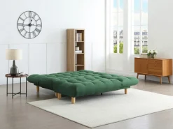 Best Vente-unique Sofá modular convertible de tela ESTEBAN Verde