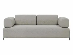 Discount Sofá modular de 3 plazas de diseño moderno por módulos con mesitas Diadema - Sofá Modular