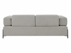 Discount Sofá modular de 3 plazas de diseño moderno por módulos con mesitas Diadema - Sofá Modular