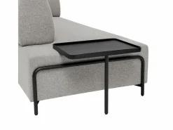 Discount Sofá modular de 3 plazas de diseño moderno por módulos con mesitas Diadema - Sofá Modular