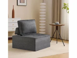 Sofá modular diseño modular confortable resistente contrachapado oscuro
