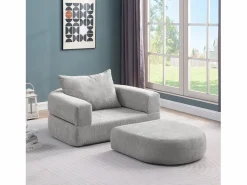 Discount Sofá modular fácil de mover tejido suave en chenilla ideal para habitación de invitados Sofá Modular
