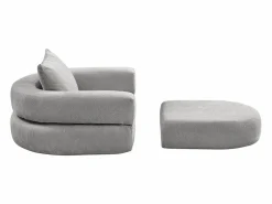 Discount Sofá modular fácil de mover tejido suave en chenilla ideal para habitación de invitados Sofá Modular