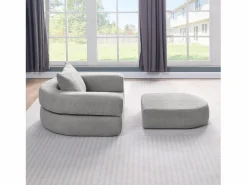 Discount Sofá modular fácil de mover tejido suave en chenilla ideal para habitación de invitados Sofá Modular