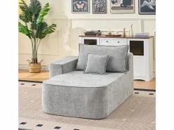Sale Sofá modular ángulo izquierdo - Chenilla - 3 cojines y 2 orejeros - 262x144x65cm Sofás Club