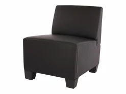 Best MCW Sofá Moncalieri (2 piezas), Negro