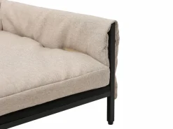 Online Vente-unique Sofá para mascotas de lino Taupe, beige L. 80 x P. 58 x Alt. 28 cm SIPARIA Marru00f3n / Beige