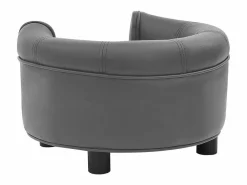 Discount Sofá para perros felpa y cuero sintético 48x48x32 cm Cama De Animales De Compañía