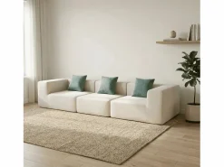 Discount Sofá Pure 3 plazas - blanco salvia Verde claro / Blanco