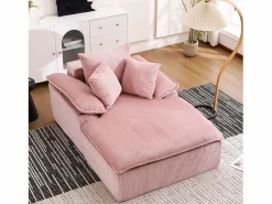 Hauss Spole Sofá reclinable de 1 plaza - Sillón de pana - No requiere montaje -