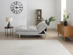 Online Sofá reclinable de 3 plazas convertible clic-clac en tejido PALOBU Sofá Escandinavo
