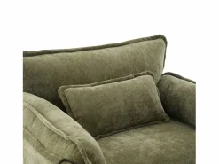 Discount Sofá recto - Sofá con bolsillos laterales y reposapiés con espacio de almacenamiento - para sala de estar y dormitorio Sofá Relax