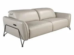 Discount Sofá relax 3 plazas piel arena 6264 Sofá Relax