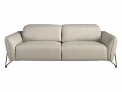 Discount Sofá relax 3 plazas piel arena 6264 Sofá Relax