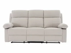 Sale Sofá relax de 3 plazas de tela chenilla color LANA Sofá Relax