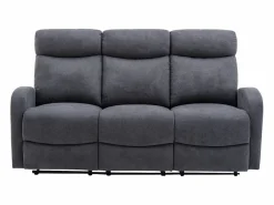 Online Sofá relax de 3 plazas de tela estilo contemporáneo EVELYN Sofá Relax
