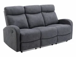 Online Sofá relax de 3 plazas de tela estilo contemporáneo EVELYN Sofá Relax