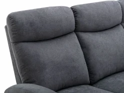 Online Sofá relax de 3 plazas de tela estilo contemporáneo EVELYN Sofá Relax