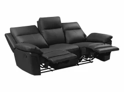 Sofá relax mecánico 3 plazas piel búfalo PAKITA Sofá Relax
