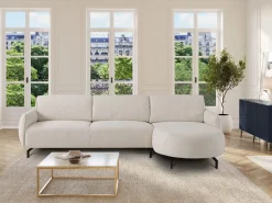 Vente-unique Sofá rinconera derecha de color FERIONA
