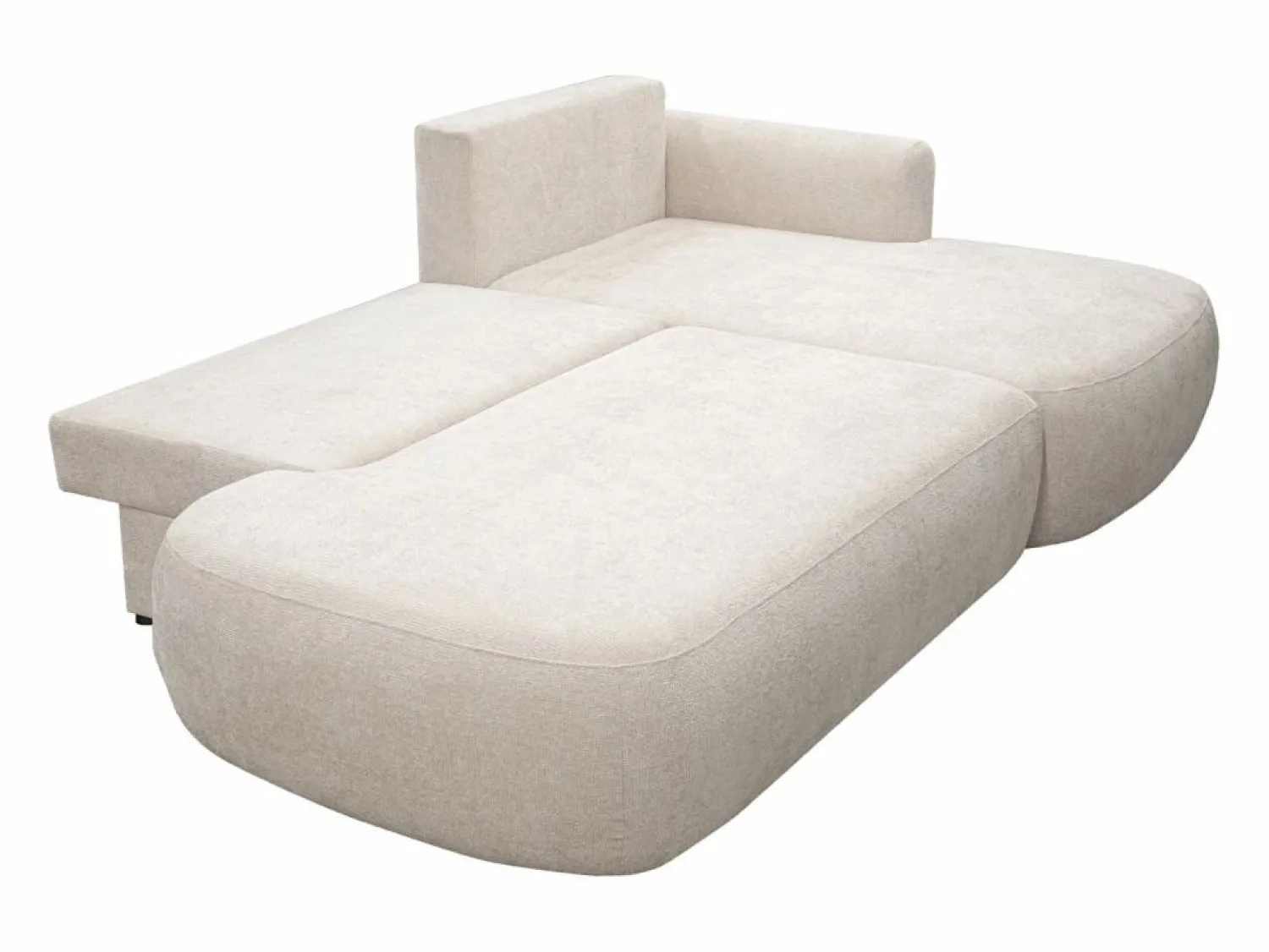 Best Sofá rinconera derecha en tela jaspeada BROCARO de Sofá Cama|Sofá Rinconera