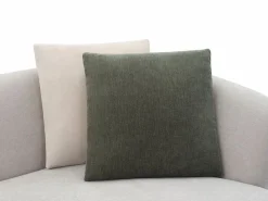New Vente-unique Sofá rinconera derecha modular con mesa de tela RANASO Gris claro