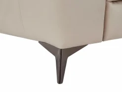 Outlet Sofá rinconera derecha relax eléctrico de cuero FORLO Sofá Relax