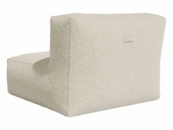 Clearance Sofá rinconera en tela bouclé color estilo contemporáneo NOUMARA Sillón