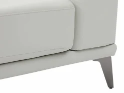 Clearance LINEA SOFA Sofá rinconera izquierda de cuero de búfalo ANDOR Beige