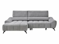 sofá rinconera izquierda relax con asiento deslizante en tejido ELOSIA Sofá Relax