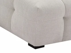 Vente-unique Sofá rinconera izquierda y chaise longe de tela DILOME de Pascal Morabito