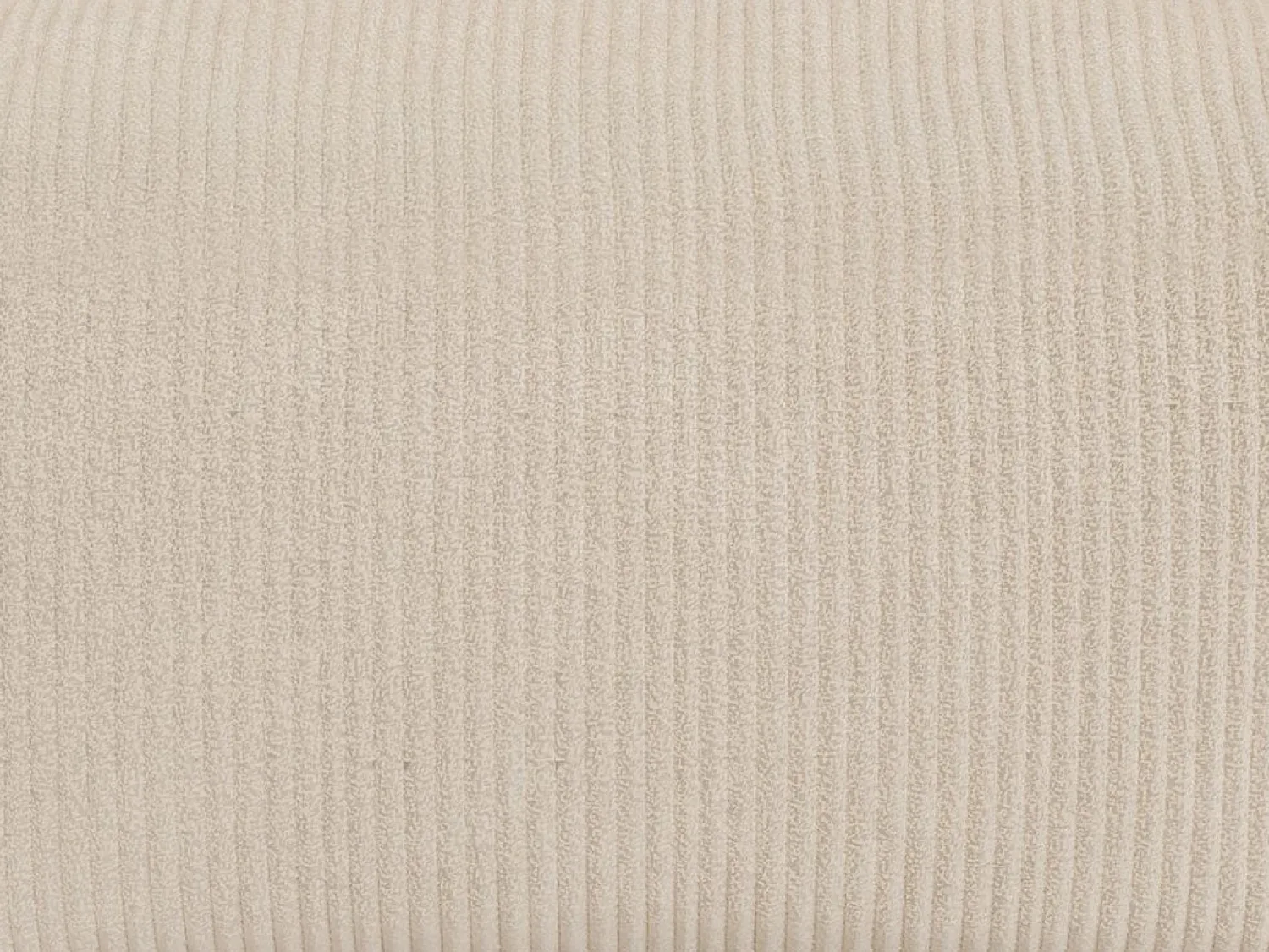 Vente-unique Sofá rinconera modular con puf de pana NOUMARA