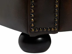 Sofá rinconera (ángulo dcho) chesterfield 100% piel BRENTON Sofás Chesterfield|Sofá De Piel