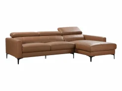 LINEA SOFA Sofá rinconera ángulo derecho piel búfalo FLORENCE