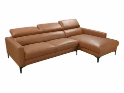 LINEA SOFA Sofá rinconera ángulo derecho piel búfalo FLORENCE